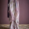 Clearance Bloomingville Lane Plaid 130x160 cm, Brun