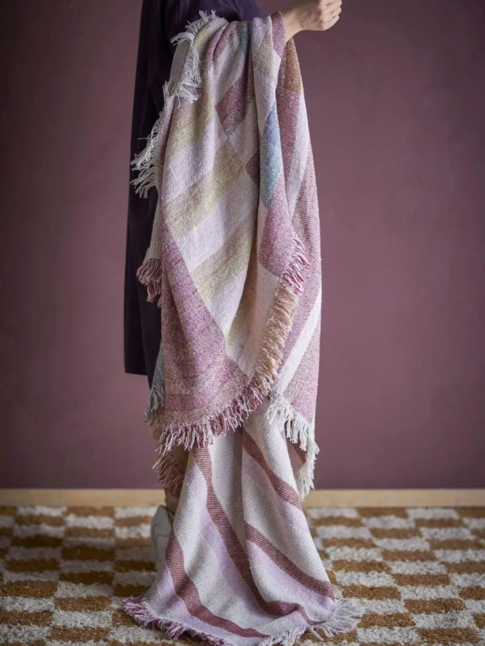 Clearance Bloomingville Lane Plaid 130x160 cm, Brun