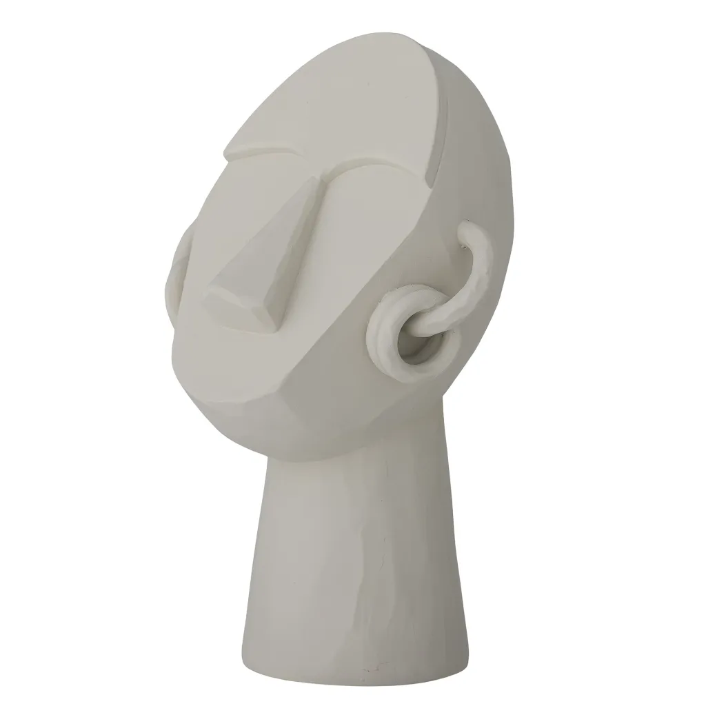 Bloomingville Stue|Træfigurer Og Figurer > Luelle Dekoration H24,5 cm, Hvid