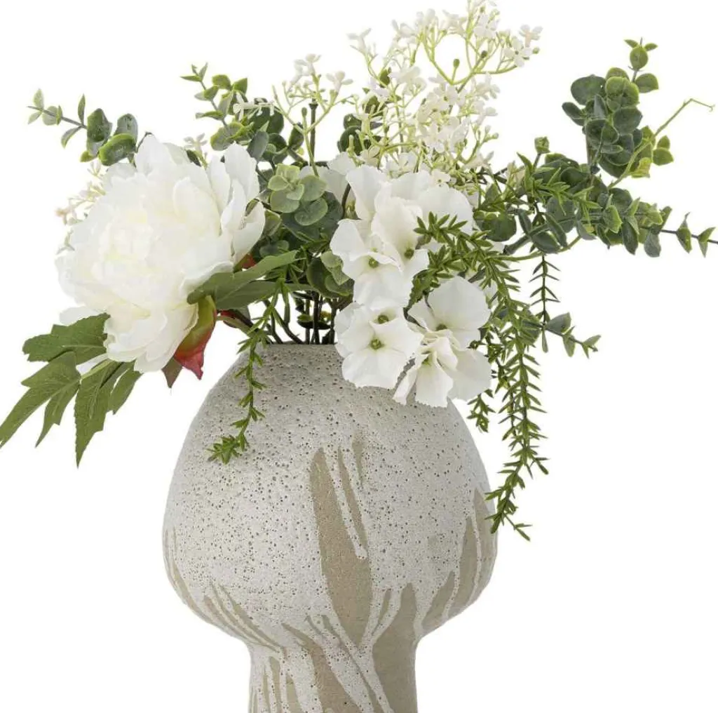 Bloomingville Stue > Lustre Kunstig Buket, Hvid