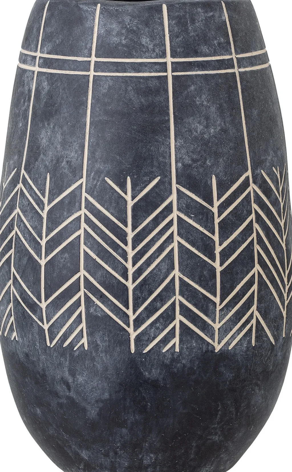 Bloomingville Stue|Vaser > Mahi Vase H25 cm, Sort