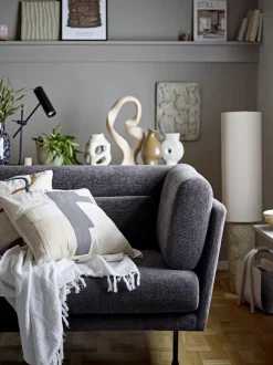 Outlet Maje Pude 50x50 cm, Grå Soveværelse|Puder Og Betræk