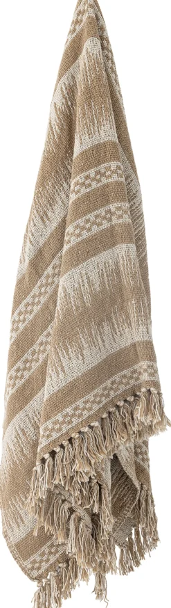 New Marmi Plaid 130x160 cm, Brun Plaider Og Tæpper
