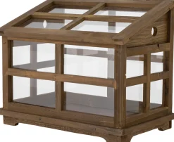 Discount Bloomingville Marti Udstillingskasse 40 cm, Brun