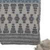 Discount Bloomingville Milas Plaid 130x160, Genanvendt Bomuld