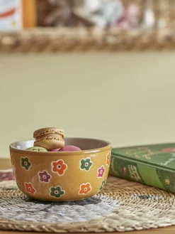 Clearance Bloomingville mini Addy Skål Ø12 cm, Brun