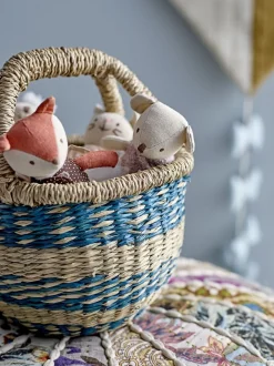 Online Animal Friends Dukkesæt 6 stk, Multifarvet Børn Tøjdyr Og Nusseklude