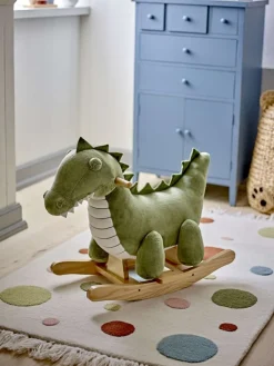 Hot Bloomingville mini Arnie Gyngekrokodille 70 cm, Grøn