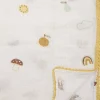Babytæppe 100x80 cm, Hvid Børn Plaider Til Børneværelset|Plaider Til Børneværelset