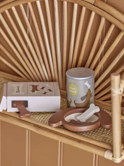Outlet Bloomingville mini Charlie Legetøj Legemad 7 Dele, Brun