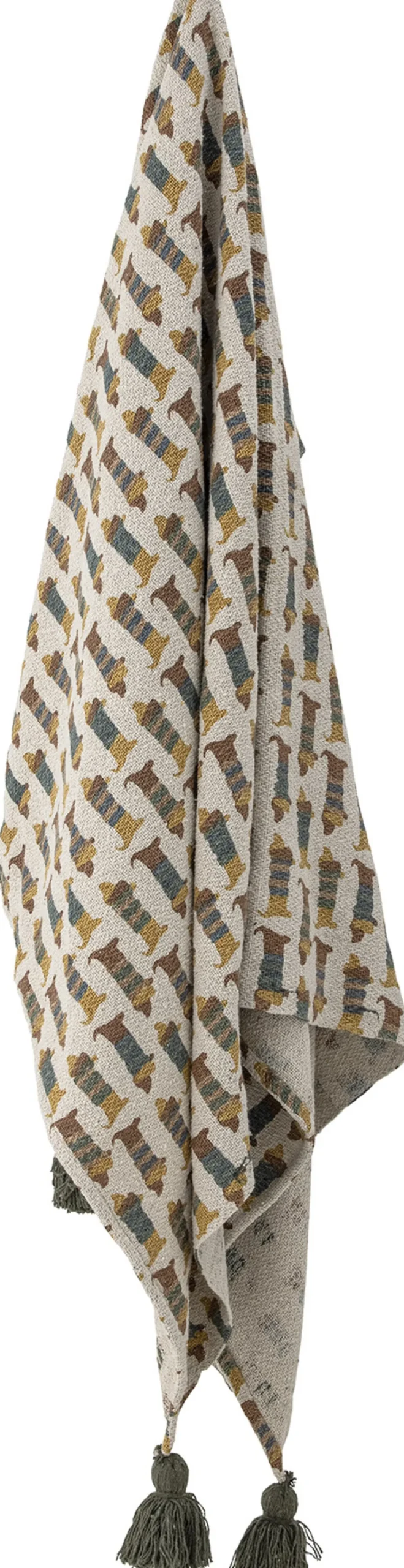 Børn Bloomingville mini Plaider Til Børneværelset|Plaider Til Børneværelset > Charlie Plaid 130x160 cm, Brun