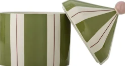 Outlet Bloomingville mini Cimmi Krukke m. Låg H25 cm, Grøn