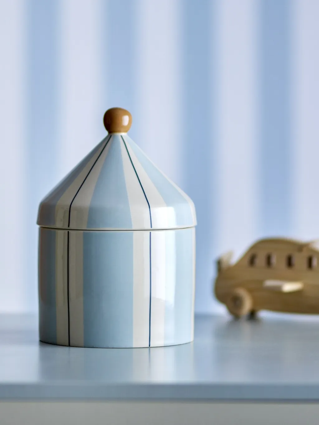 Børn Bloomingville Opbevaring Til Børneværelset|Børneværelse > Mini Cimmi Krukke m. Låg H25 cm,