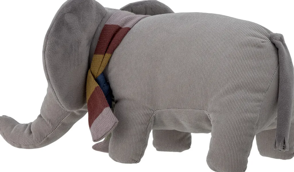 Børn Bloomingville mini Tøjdyr Og Nusseklude > Ferdinand Elefant 40 cm, Grå