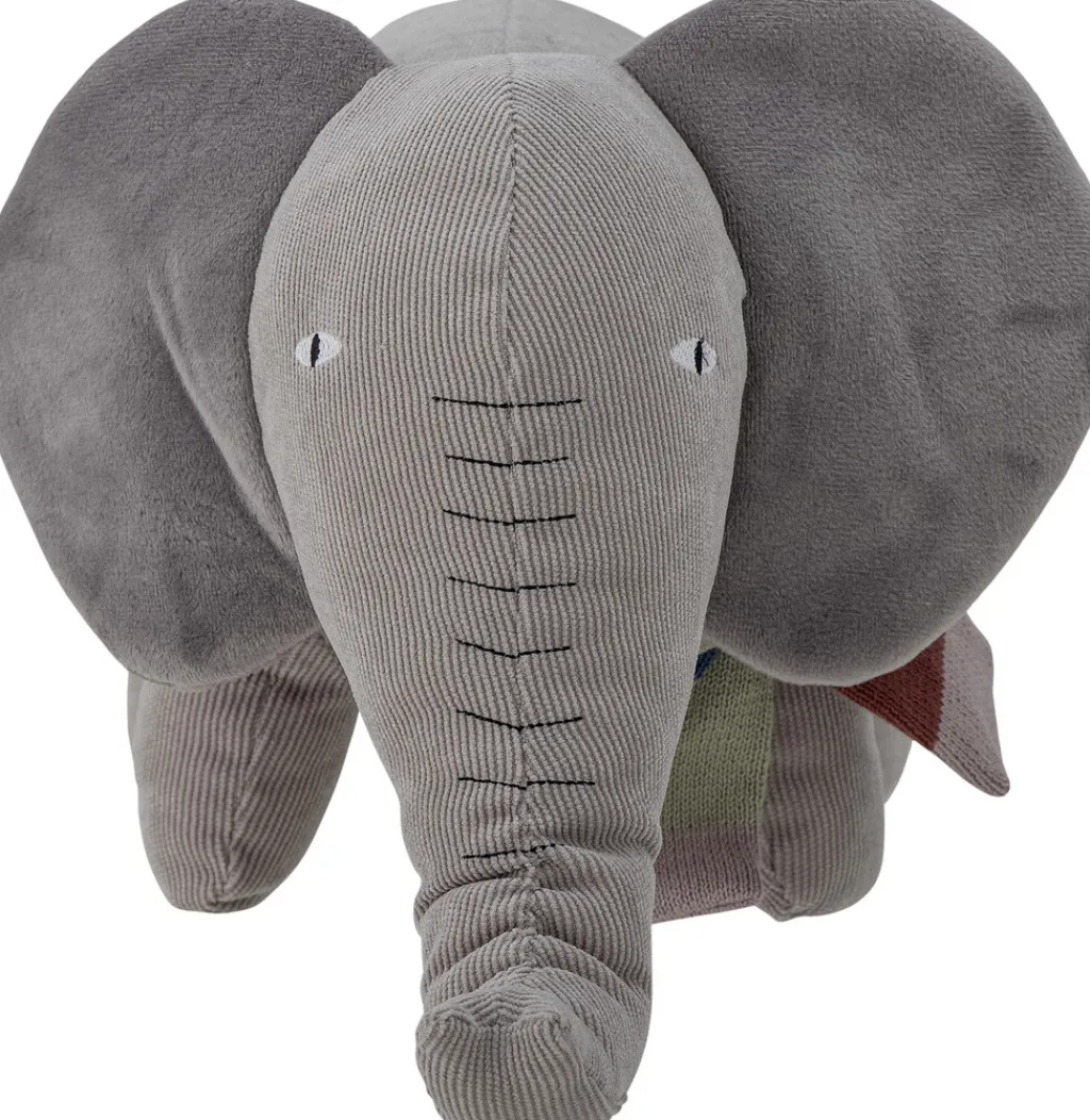 Børn Bloomingville mini Tøjdyr Og Nusseklude > Ferdinand Elefant 40 cm, Grå
