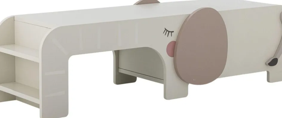 New Bloomingville mini Ferdinand Bænk 110 cm, Grå