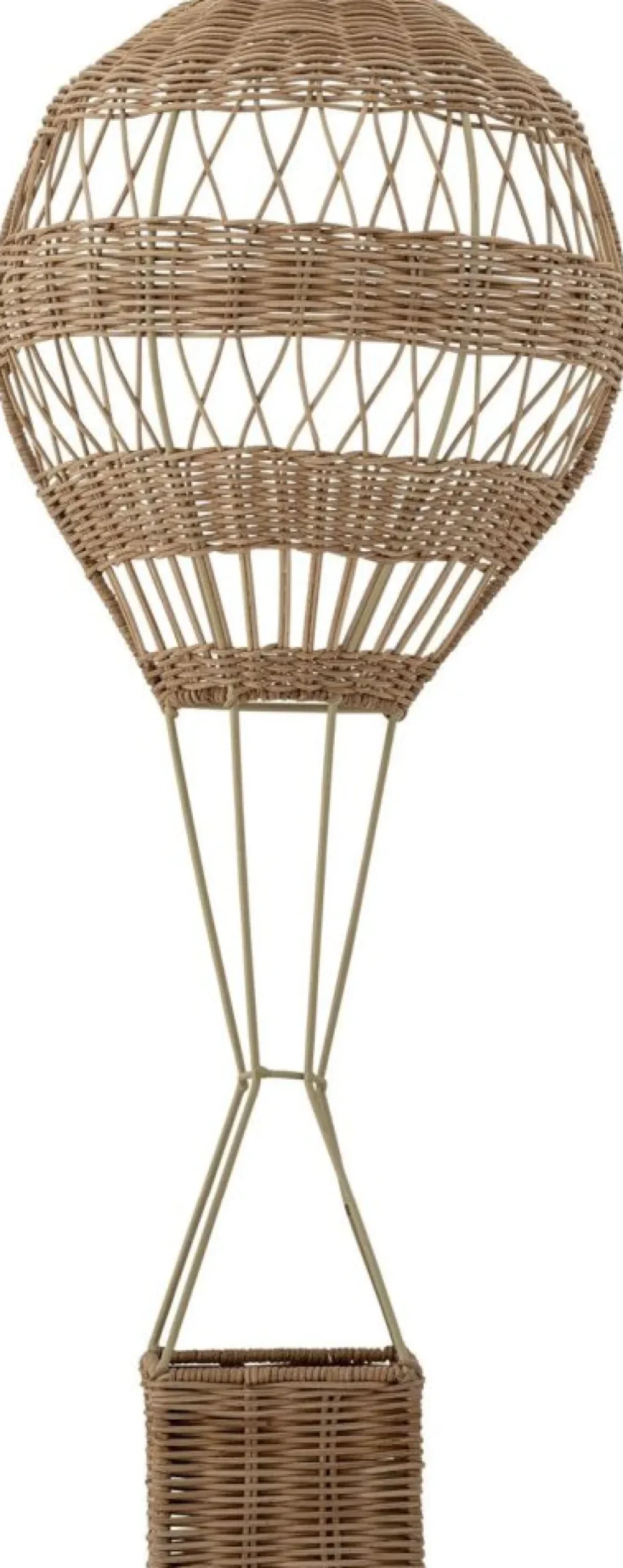 Huggi Vægkurv 23x62 cm, Rattan Børn Opbevaring Til Børneværelset|Børneværelse