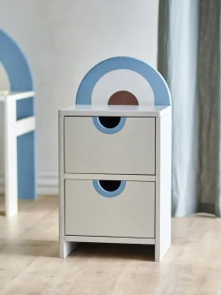 Outlet Kiki Kommode 70x32 cm, Multi Børn Børnereoler Og -Skabe|Møbler Til Børneværelset