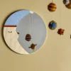 New Moony Vægspejl Ø40 cm, Krydsfiner Børn Entre|Børneværelse