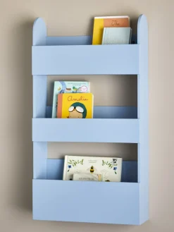 Børn Bloomingville mini Møbler Til Børneværelset|Børnemøbler > Moris Hylde 38x70 cm, Blå