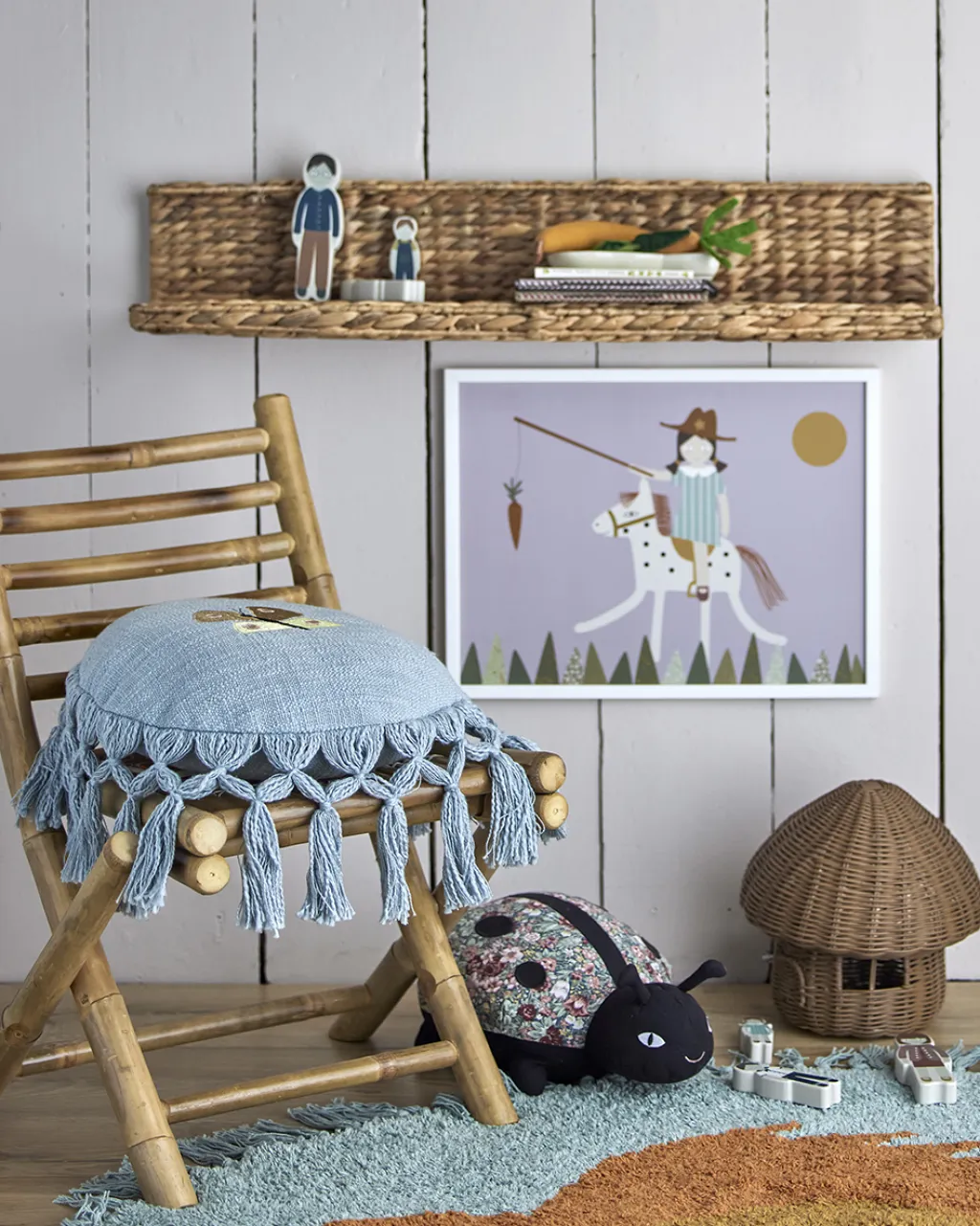 Børn Bloomingville mini Stole|Møbler Til Børneværelset > Mosse Stol, Natur