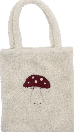 Best Mushroom Taske 35x40 cm, Hvid Børn Tasker Og Muleposer|Tasker Og Muleposer