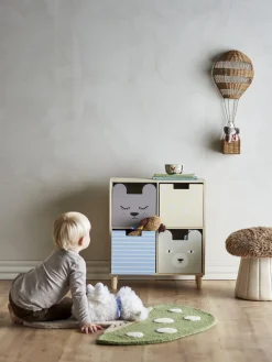 Clearance Bloomingville Mini Mushroom Tæppe 85x90 cm, Grøn
