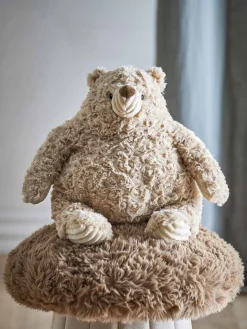 Discount Olfie Bamse 33 cm, Brun Børn Tøjdyr Og Nusseklude