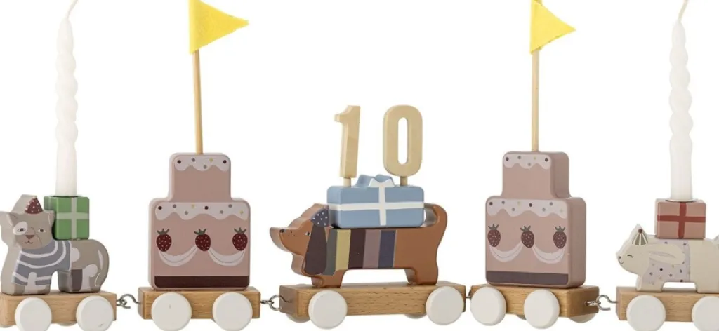Børn Bloomingville mini Fødselsdagstog Og Tilbehør > Party Fødselsdagstog 42 cm, Multi