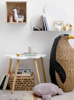 Best Bloomingville mini Pingvin Kurv m. låg 37 cm, Bankuan Græs