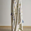 Børn Bloomingville mini Plaider Til Børneværelset|Børnetekstiler > Plane Plaid 130x160 cm, Natur