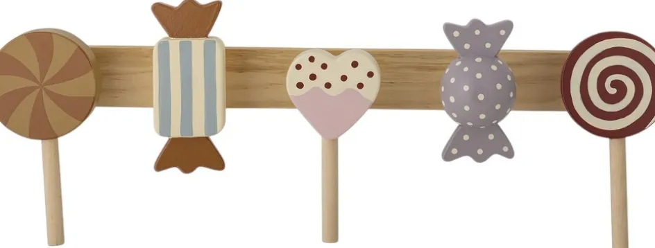 Outlet Bloomingville mini Rudy Knagerække 42 cm, Brun