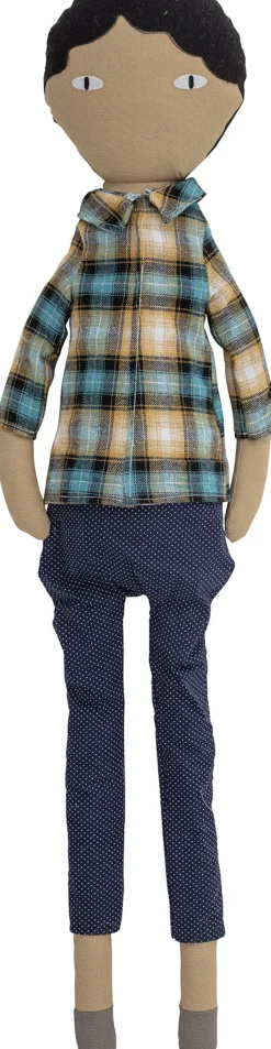 Hot Bloomingville mini Sigge Dukke 86,5 cm, Blå