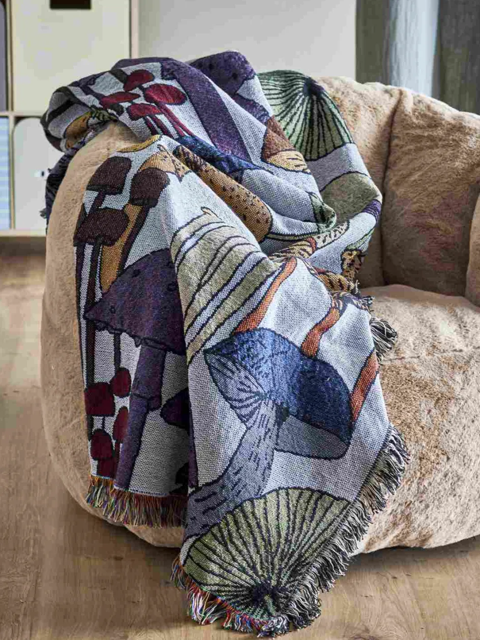 Bloomingville mini Sonam Plaid 130x160 cm, Multi
