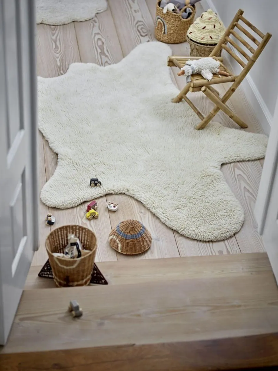 Sale Bloomingville mini Space Kurv m. Låg H35 cm, Rattan