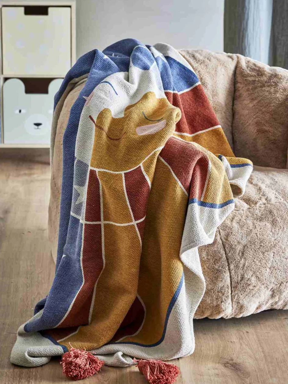 Outlet Bloomingville Mini Sun Plaid 130x160 cm, Multi
