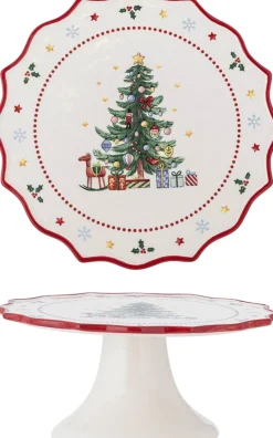 New Bloomingville Naive Kagefad Ø21 cm, Rød