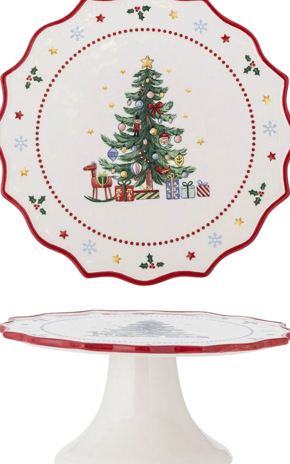 New Bloomingville Naive Kagefad Ø21 cm, Rød