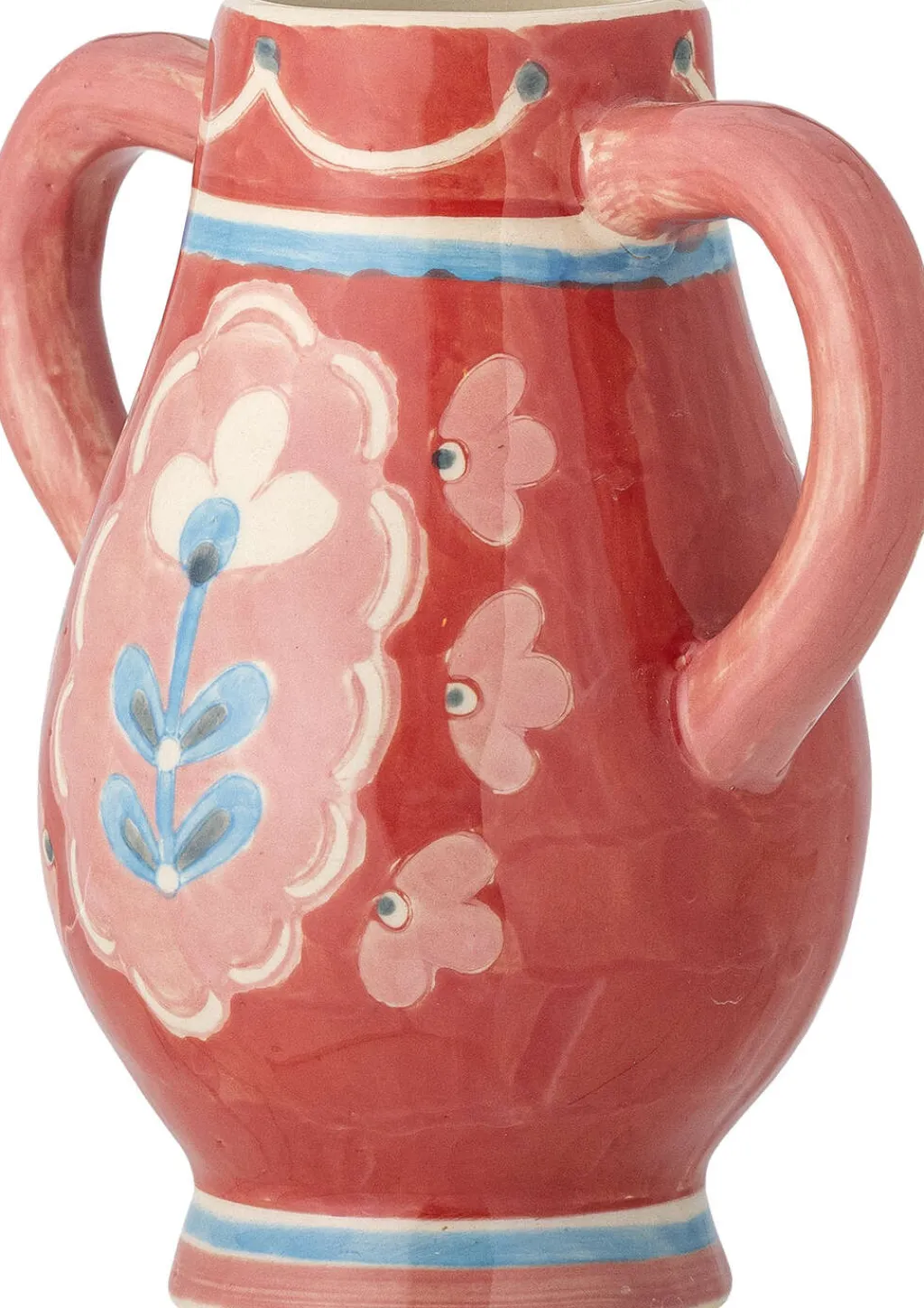 Outlet Odina Vase H15 cm, Rød Stue|Vaser