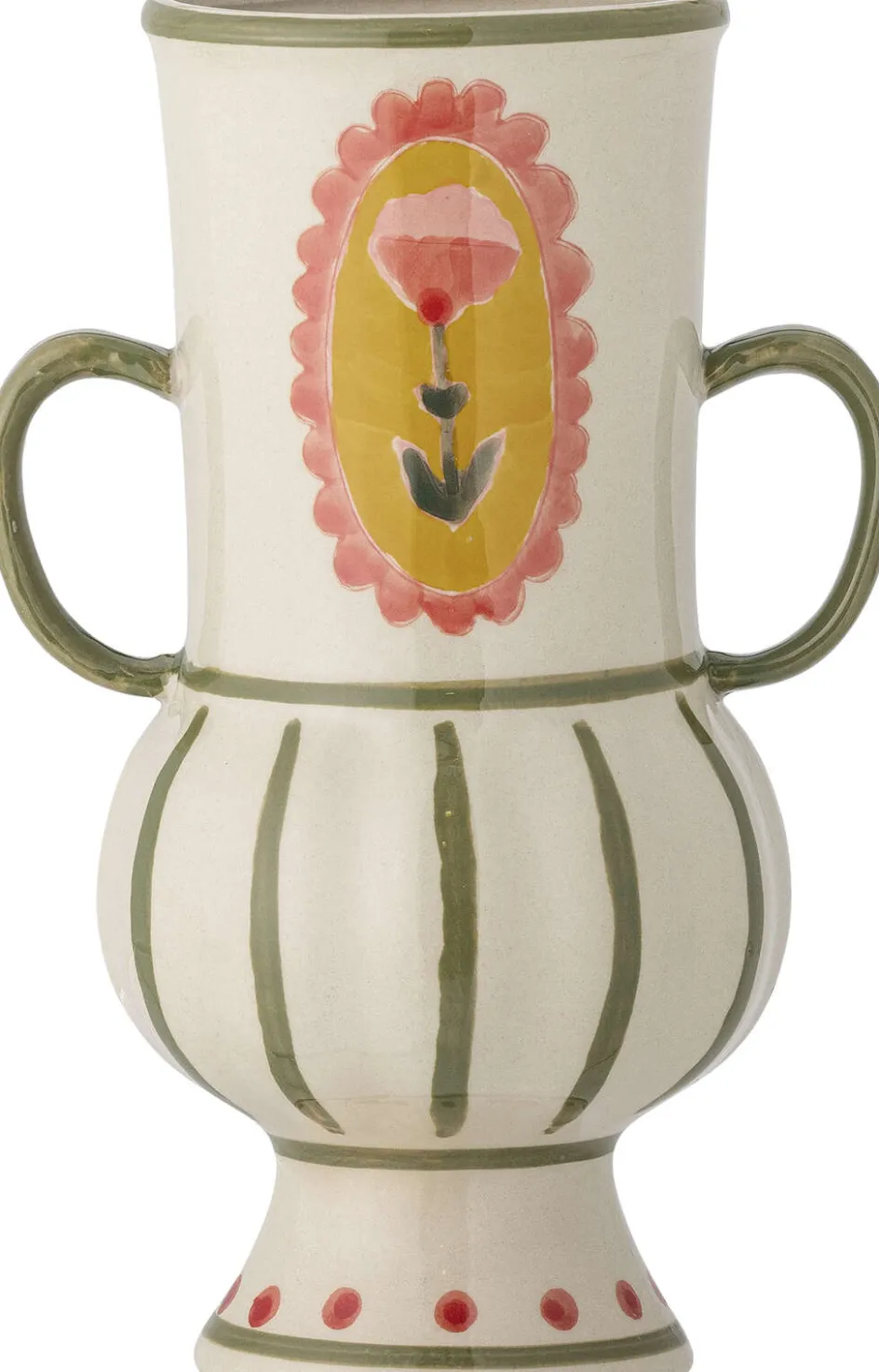 Best Bloomingville Odina Vase H21 cm, Grøn