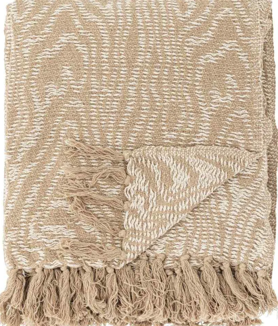 Hot Bloomingville Okapi Plaid 130x160 cm, Brun