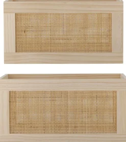 Sale Bloomingville Piana Opbevaringskasse 2 stk, Fyrretræ