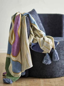 Bloomingville Salacia Plaid 130x160 cm, Multi