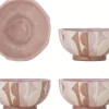 New Bloomingville Saul Skål 4 stk. Ø12,5 cm, Rosa