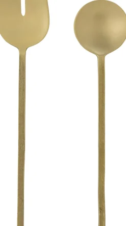 Best Serra Salatsæt, Guld Serveringsbestik