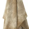 Outlet Bloomingville Thelma Plaid 125x150 cm, Gul