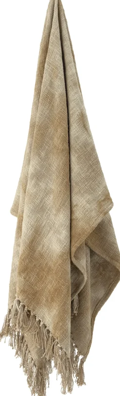 Outlet Bloomingville Thelma Plaid 125x150 cm, Gul