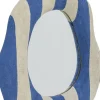 Outlet Travis Vægspejl 38,5x39,5 cm, Blå Entre|Spejle