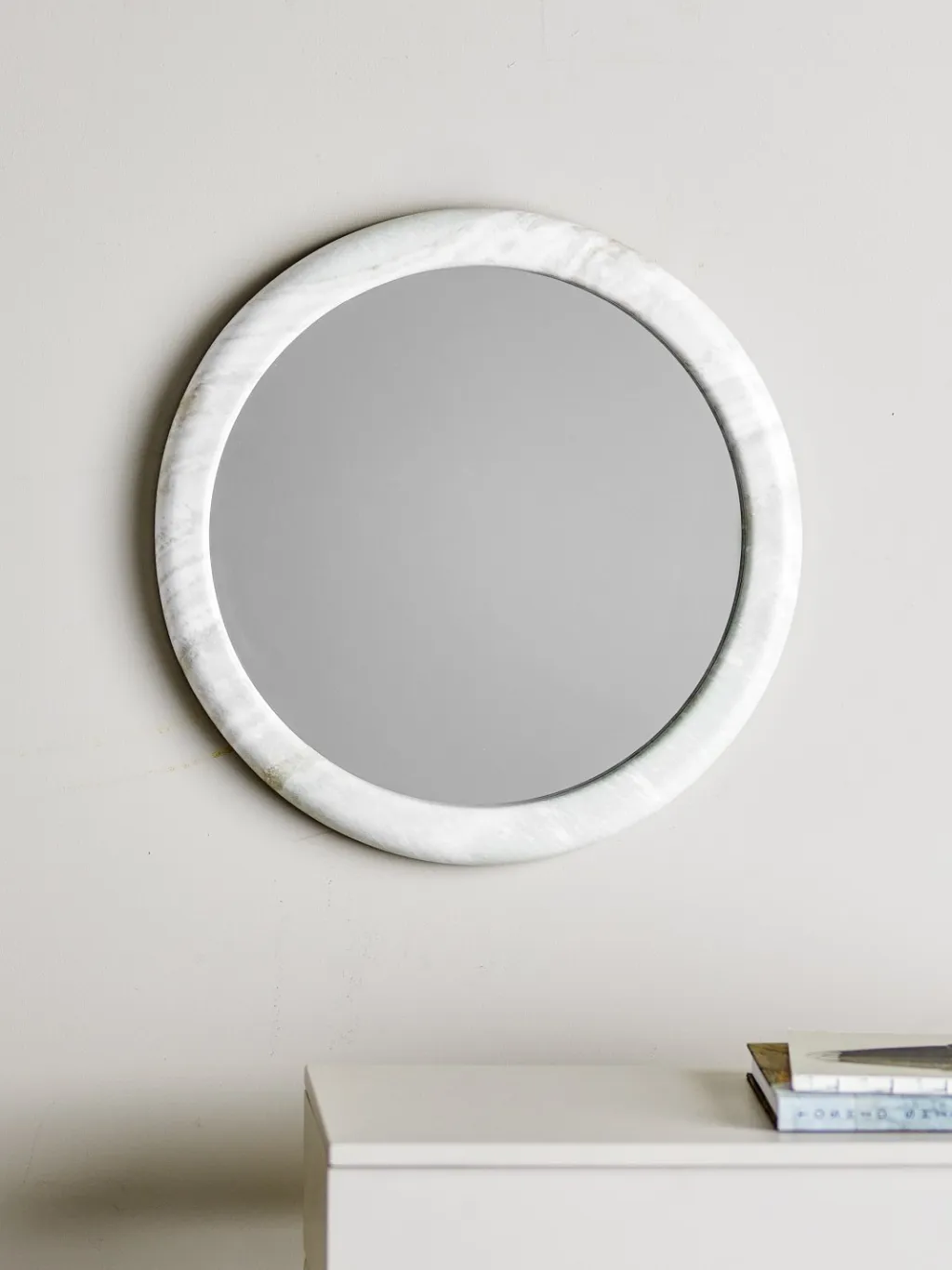 Outlet Vaka Spejl ?50 cm, Polyresin Spejle