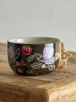 Hot Vivielle Skål 4 stk. Ø13 cm, Sort Skåle